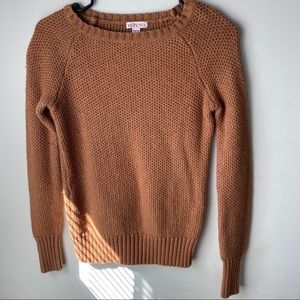 Orange Knit Sweater Xsmall